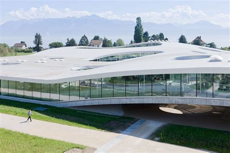 materiali del rolex learning center in switzerland|epfl rolex learning center.